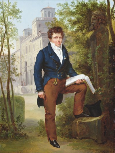 Portrait of Nicolas-Pierre Tiolier by Francois Edouard Picot